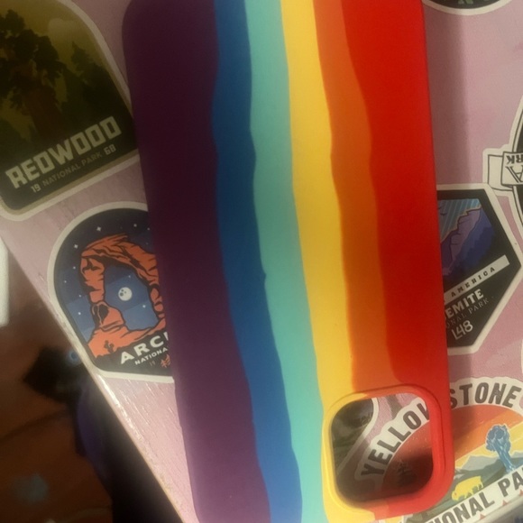 iPhone 11 Rainbow pride LGBT case plus necklace $6.99 shipping - Picture 4 of 6